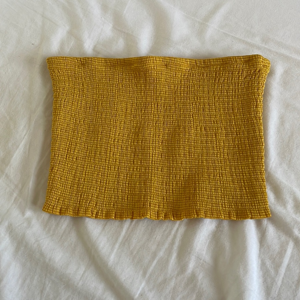 Dynamite Yellow Tube Top